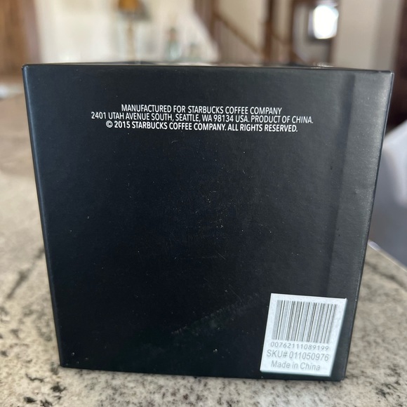 LIMITED EDITION Starbucks x Anna Sui Rose Stripe 12oz. double wall mug - Picture 8 of 8